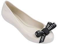 Zaxy béžové balerínky Pop Magic Fem Beige/Black