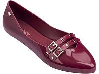 Zaxy bordové balerínky Chic I Fem Bordeaux