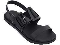 Zaxy čierne sandále Rush Sand Fem Black -