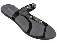 Zaxy čierne žabky Spike Thong Black