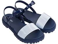 Zaxy modré sandále Zoom Sand Plat Fem Blue -