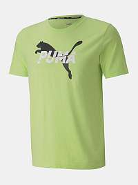 Zelené pánske tričko Puma