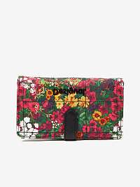 Zeleno-červená peňaženka Desigual Ivy Pia Medium