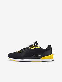 Žlto-čierne tenisky Puma Low Racer