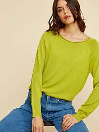ZOOT Baseline zelené basic dámsky sveter Ema