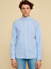 ZOOT modré pánska pruhovaná košeľa Kurt
