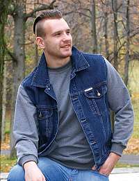 DAN - klasická riflová vesta