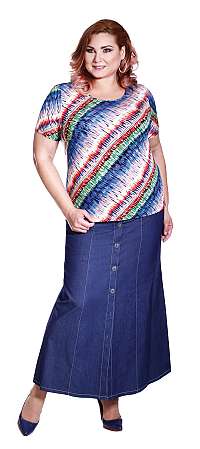 NAĎA - zapínacie sukňa 80 - 85 cm
