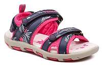 Peddy PY-512-37-02 modro ružové dievčenská sandálky