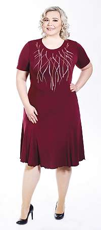 POÉZIA - šaty krátky rukáv 100 - 105 cm
