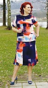 ZUZKA - blúzka 65 - 70 cm