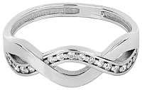 Brilio Silver Nežný strieborný prsteň6 001 00425 04 56 mm