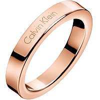 Calvin Klein Bronzový prsteň Hook KJ06PR1001 57 mm