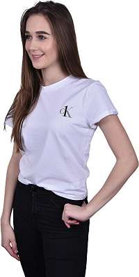 Calvin Klein Dámske tričko CK One S / S Crew Neck QS6356E-100 White S