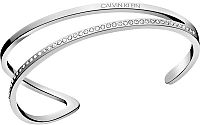 Calvin Klein Luxusné oceľový náramok Outline KJ6VMF04010 S (5,8 x 4,6 cm)