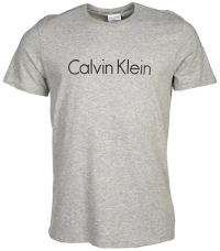 Calvin Klein Pánske tričko S/S Crew Neck NM1129E-080 Grey Heather M