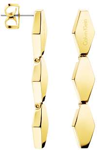 Calvin Klein Zlaté náušnice Snake KJ5DJE100100