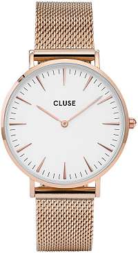Cluse La Bohème Mesh Rose Gold/White CL18112