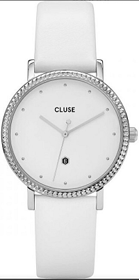 Cluse Le Couronnement Silver White/White CL63003