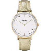 Cluse Minuit Gold White/Gold Metallic CL30036