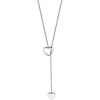 Esprit Srdiečkový oceľový náhrdelník ESNL00892170