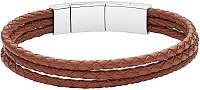 Fossil Pánsky kožený náramok JF02683040