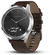 Garmin Vívomove Optic Premium chytré hodinky (vel. L) stříbrné