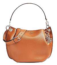 Guess Dámska kabelka Digital Hobo Cognac-Cog