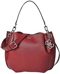 Guess Dámska kabelka Digital Hobo Red-Red