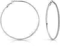 Guess Elegantné náušnice kruhy UBE28090