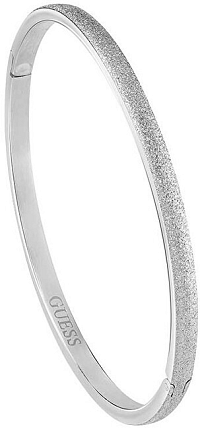 Guess Pevný trblietavý náramok UBB28129-S