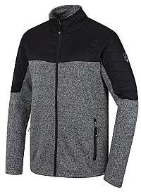 Hannah Pánska mikina LIONE light gray mel XL