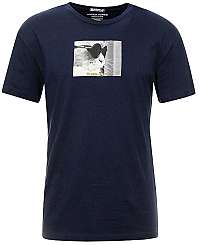 Jack&Jones Pánske tričko JORGILBERT ANIMAL TEE SS CREW NECK Navy Blaze r XL