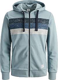 Jack & Jones Tepláková bunda 'JORLANGLEY' Modré