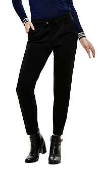 Jacqueline de Yong Dámske nohavice JDYPRETTY PANT JRS Noosa Black XL