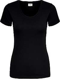 Jacqueline de Yong Dámske tričko Ava Ss Top Jrs Noosa Black L