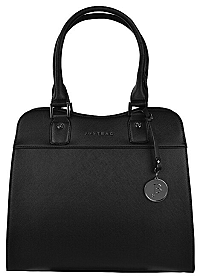 JustBag Dámska kabelka01 Black