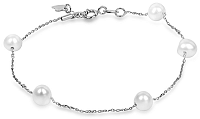 JwL Luxury Pearls Jemný perlový náramok JL0353