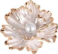JwL Luxury Pearls Unikátny brošňa kvet 2v1 s pravou perlou JL0573