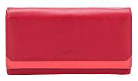 Lagen Dámska červená kožená peňaženka Red R/C 10181