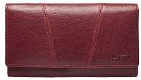 Lagen Dámska kožená peňaženka PWL-388/wine red