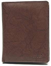 Lagen Pánska kožená hnedá peňaženka Brown V-2
