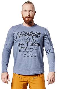Northfinder Pánske tričko Huntwer TR-3462OR9 Grey M