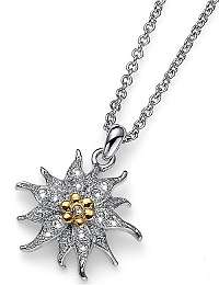 Oliver Weber Roztomilý náhrdelník Edelweiss 11819