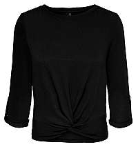 ONLY Dámska blúzka ONLTINNA 3/4 TOP JRS Black L