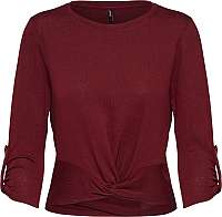 ONLY Dámska blúzka ONLTINNA 3/4 TOP JRS Merlot S