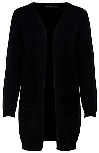 ONLY Dámsky kardigan ONLQUEEN 15158746 Black S