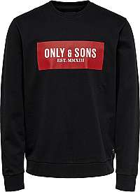 Only & Sons Mikina 'NORMIE' čierna