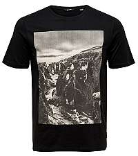 ONLY&SONS Pánske tričko ONSBROCK PhotoPrint TEE Black XL