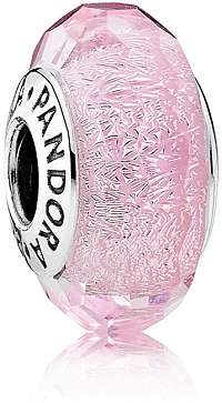 Pandora Romantický ružový korálku 791650